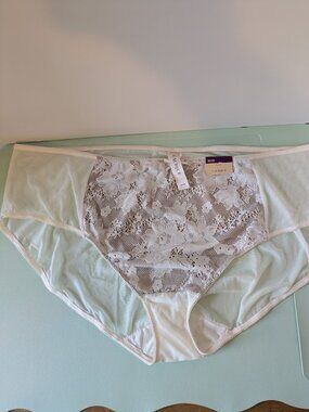 Cacique Lace Panties Size Plus 26/28 NWT